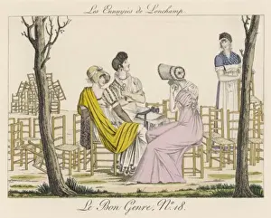 Longchamp Gardens Print, 1805