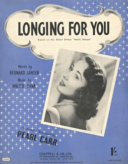 Longing for you - Music Sheet Cover Longing for you - Music Sheet Cover