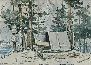 Water Colour Collection: Lord Baden-Powells House in the Woods