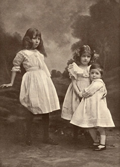 Lord Buckhurst, Lady Myra (Idina) and Lady Avice Sackville Lord Buckhurst, Lady Myra (Idina) and Lady Avice Sackville