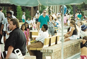 Lorna Holder Sitting amongst the crowd Lorna Holder Sitting amongst the crowd