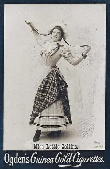 Lottie Collins music hall singer and dancer 1865-1910 Lottie Collins music hall singer and dancer 1865-1910