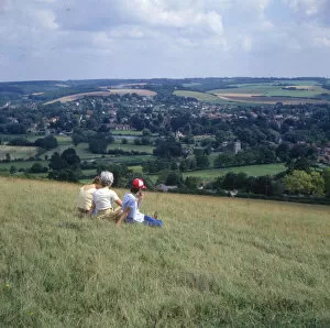 Thames Gallery: Lough Down, Berkshire - overlooking the Thames Valley