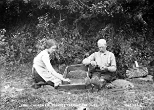 Lough Neagh Eel Fishers Pegging the Lines Lough Neagh Eel Fishers Pegging the Lines