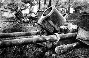 Two Louis-Phillippe mortar employed in the French trenches Two Louis-Phillippe mortar employed in the French trenches