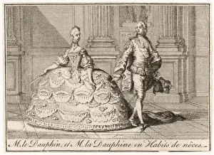 1754 Gallery: Louis XVI and Marie Antoinette in wedding costumes