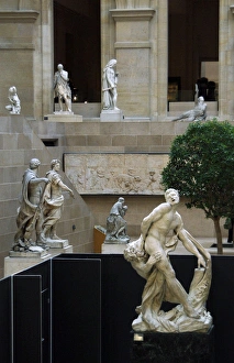 Louvre Museum. French sculpture. Paris. France Louvre Museum. French sculpture. Paris. France