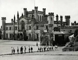 Cumberland Gallery: Lowther Castle, Cumberland, home for WW2 evacuees