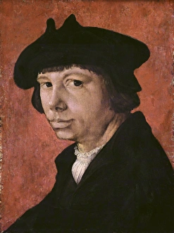 LUCAS VAN LEYDEN (1494-1533). Self-portrait LUCAS VAN LEYDEN (1494-1533). Self-portrait