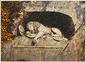 Lion Gallery: Lucerne / Lion Sculpture