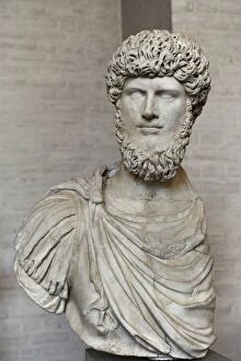 Lucius Verus (130 A?i? 169). Roman co-emperor with Marcus A