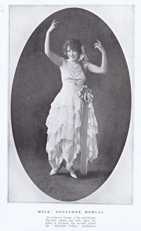 Lucyenne Herval, a well-known Parisian cabaret star Lucyenne Herval, a well-known Parisian cabaret star