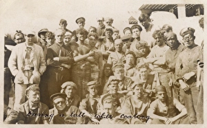 A lull whilst coaling HMS Marlborough - Moda, Turkey A lull whilst coaling HMS Marlborough - Moda, Turkey