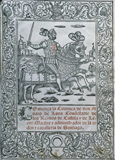 LUNA, Alvaro de (1390-1453). Spanish politician LUNA, Alvaro de (1390-1453). Spanish politician