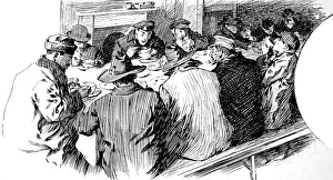 Lunch in a Jewish shelter, London, 1904 Lunch in a Jewish shelter, London, 1904