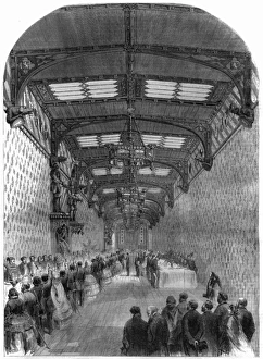 Luncheon in the Talbot Gallery at Alton Towers, 1860 Luncheon in the Talbot Gallery at Alton Towers, 1860