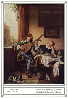 Lute Music by the Canal, Hendrick Sorgh