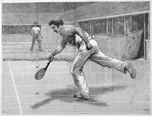 Tennis Gallery: Lyttleton V Saunders 89