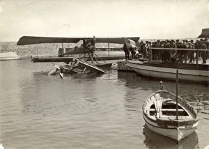 M Bregis Breguet H1-U2 seaplane sheltering at Beaulieu M Bregis Breguet H1-U2 seaplane sheltering at Beaulieu
