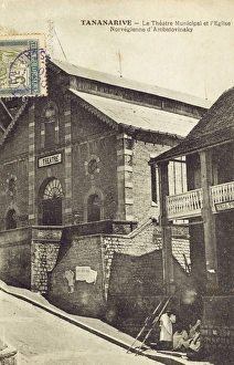 Antananarivo Gallery: Madagascar - Tananarive - The Municipal Theatre