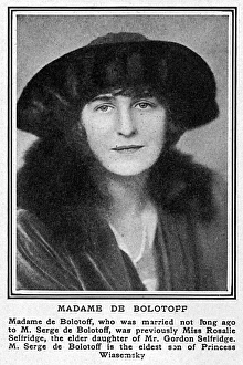 Madame de Bolotoff (Rosalie Selfridge) Madame de Bolotoff (Rosalie Selfridge)