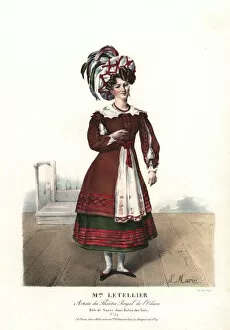 Noel Gallery: Madame Letellier as Nancy in Robin des Bois, 1824