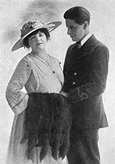 Madame Novello Davies & her son, Ivor Novello Madame Novello Davies & her son, Ivor Novello