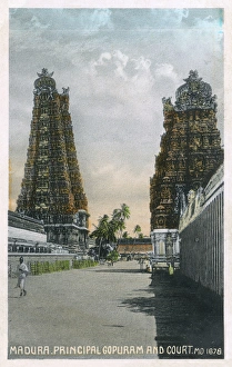 Madurai - Meenakshi Amman Hindu Temple, Tamil Nadu, India Madurai - Meenakshi Amman Hindu Temple, Tamil Nadu, India
