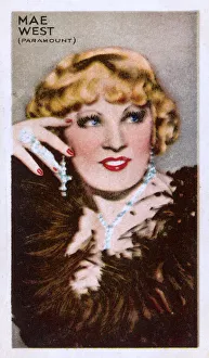 Mae West, American actress and singer Mae West, American actress and singer