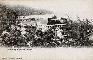 Victoria Gallery: Mahe, Seychelles - View over Victoria