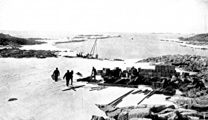 The Main Base, Australian Antarctic Expedition, 1913 The Main Base, Australian Antarctic Expedition, 1913