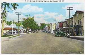 Poles Gallery: Main Street, Colebrook, New Hampshire, USA