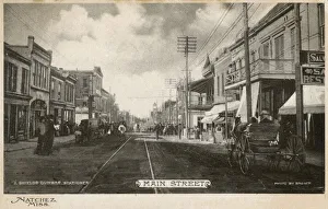Poles Gallery: Main Street, Natchez, Mississippi, USA