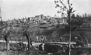 Maintaining lines of communication (roads) - on Aisne Front Maintaining lines of communication (roads) - on Aisne Front