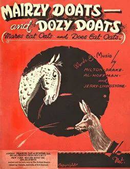 Entertainer Gallery: Mairzy Doats and Dozy Doats - Music Sheet Cover