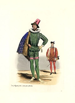 Male fashion from the time of Elizabeth I Male fashion from the time of Elizabeth I
