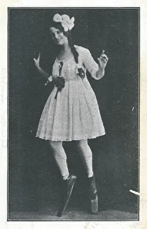Malvina Dunreath music hall singer and long boot dancer Malvina Dunreath music hall singer and long boot dancer