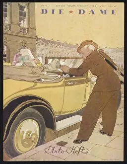 Man, Car & Dog Nov 1930