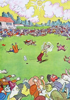 Amusing Collection: The Man Who Broke 60 in The Open - H. M. Bateman