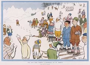 The Man who Threw a Snowball at St. Moritz