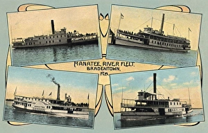 Manatee River Fleet, Bradentown, Florida, USA Manatee River Fleet, Bradentown, Florida, USA