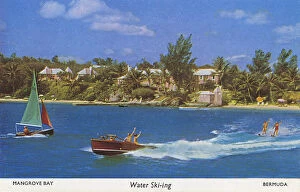 Watersports Gallery: Mangrove Bay, Bermuda - Water-skiing
