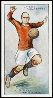 <b class=qtipBold><figcaption>Mann/Manchester United</figcaption></b><br>Frank D Mann, defender for Manchester United<br><em>© Mary Evans Picture Library</em> Mann/Manchester United