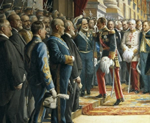 MAсNOS, Asterio. Opening of the Cortes MAсNOS, Asterio. Opening of the Cortes