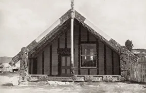 Maori carved house Ohinemutu, New Zealand Maori carved house Ohinemutu, New Zealand
