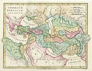 India Collection: Map of the Ancient Persian Empire