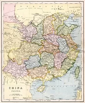 C1880 Gallery: Map / Asia / China C1880