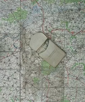 Map from Douai/Cambrai - Valanciennes/Le Cateau