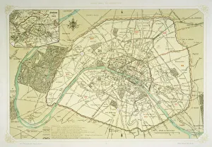 <b class=qtipBold><figcaption>Map/Europe/France/Paris</figcaption></b><br>Map showing the growth of Paris from its earliest origins to the latest projects under Napoleon III<br><em>© Mary Evans Picture Library</em> Map/Europe/France/Paris