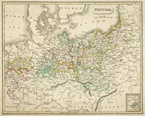 Germany Gallery: Map / Europe / Germany 1827